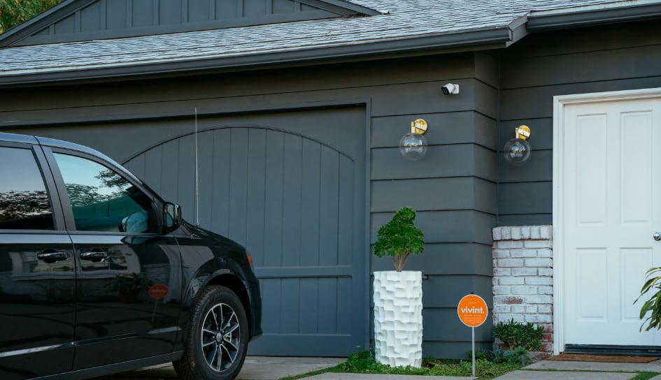 Vivint home security camera in Akron
